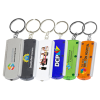 PhotoImage ® Full Color Imprint Slim Keyholder Keylight with Bright White LED Light